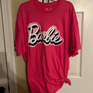 Barbie Women's Hot Pink Short Sleeve Tee